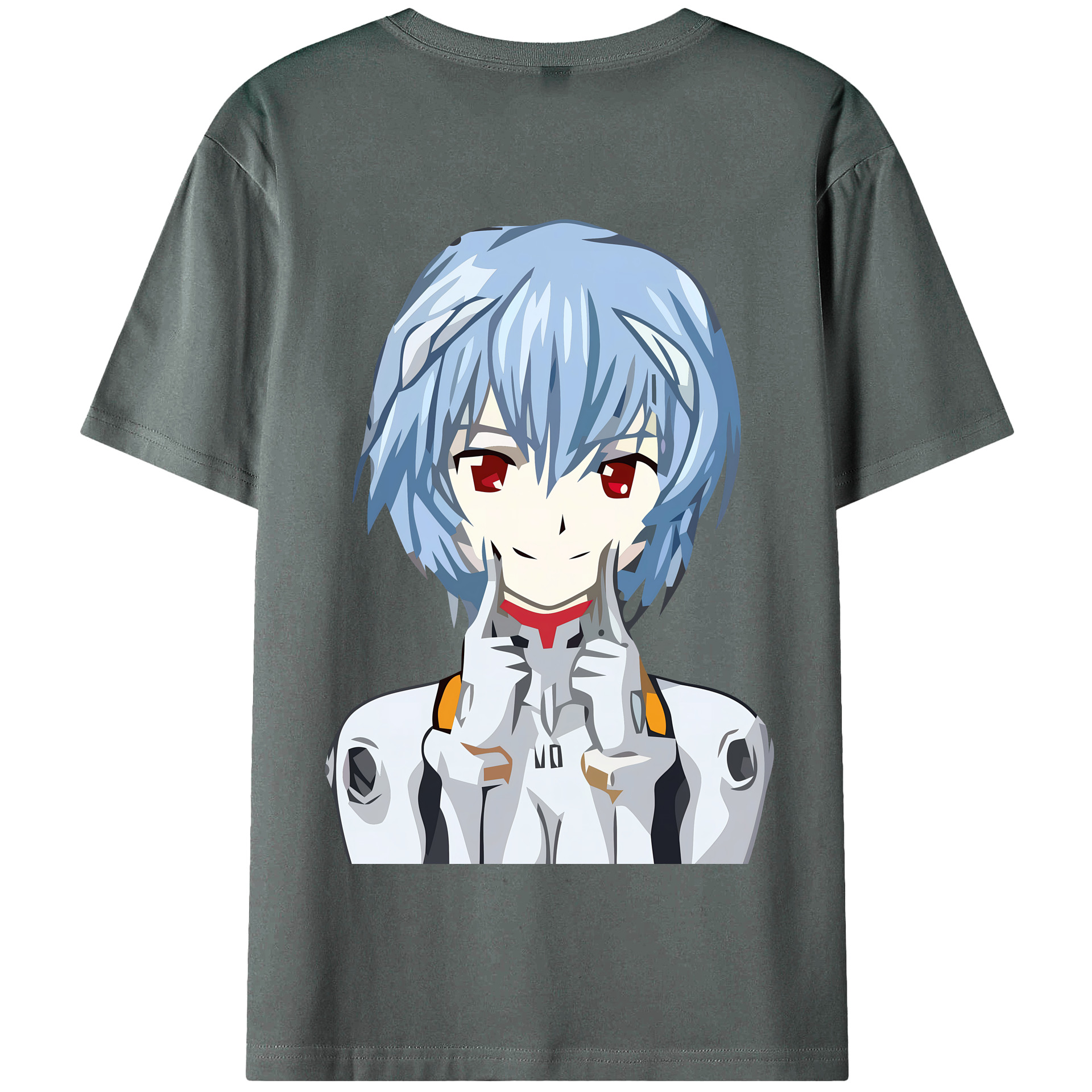（画像用） EVA 新世紀エヴァンゲリオン 綿100％半袖Tシャツ（背面プリント）
